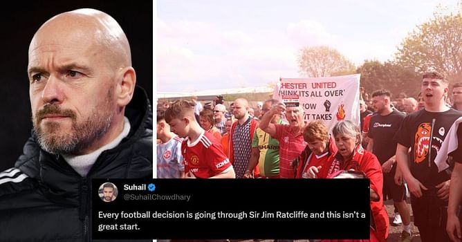 "I couldn't hate Ten Hag more", "INEOS what are you doing?" - Manchester United fans slam club's decision to reportedly sell 20-year-old star