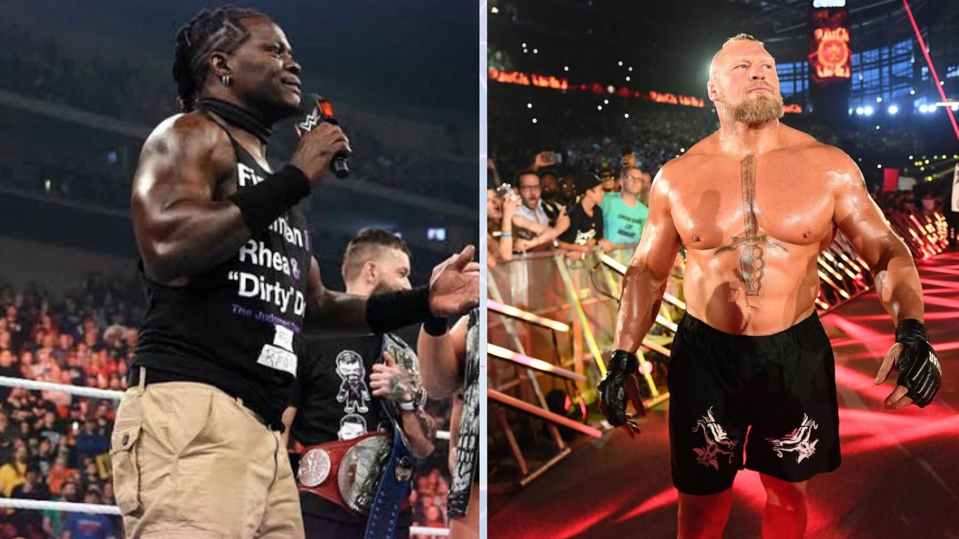 R-Truth came face-to-face with Brock Lesnar four years ago.