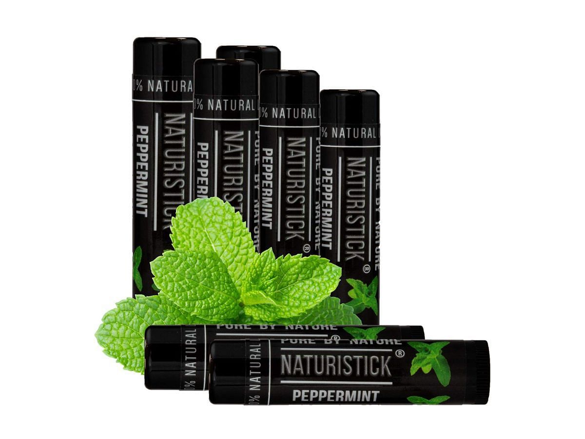 Naturistick Black Peppermint Lip Balm (Image via Amazon)