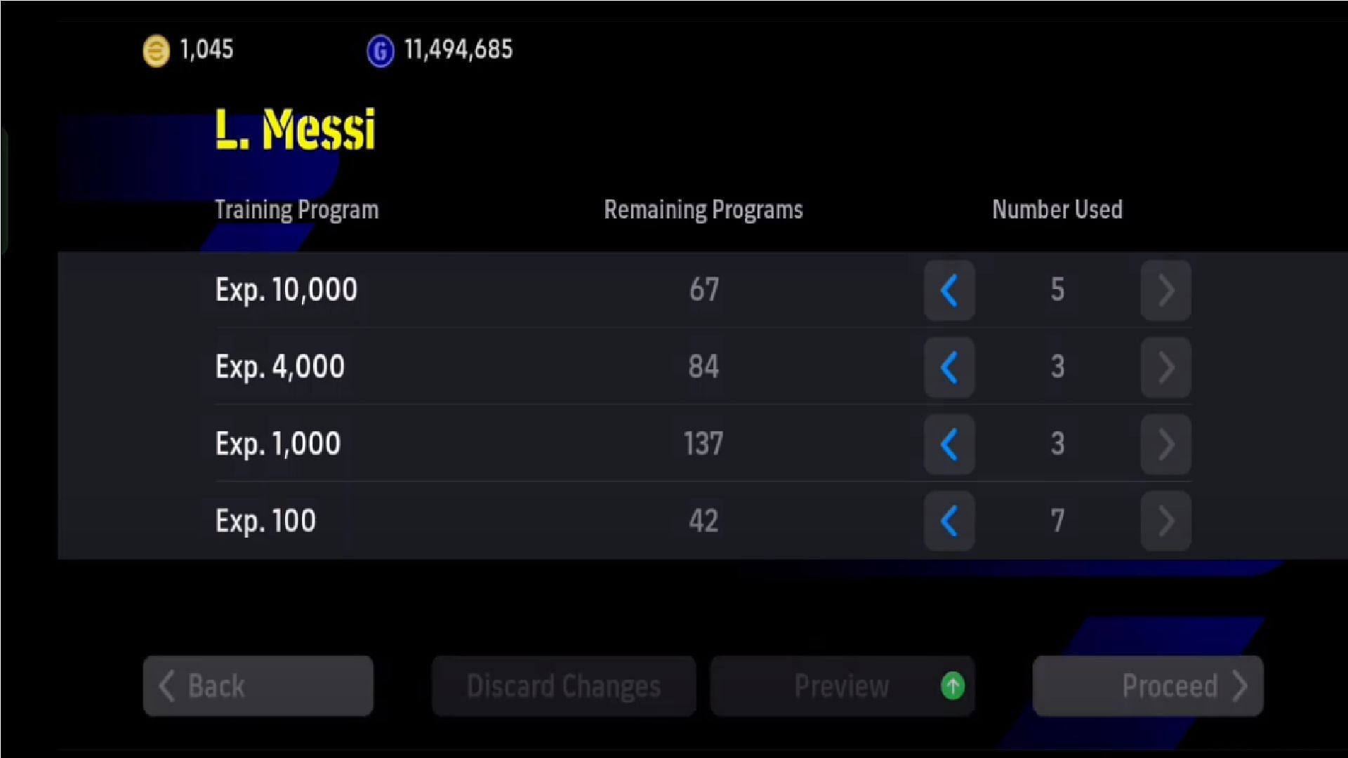 eFootball 2024 Lionel Messi build (Image via YouTube/SDP MULTIVERSE)