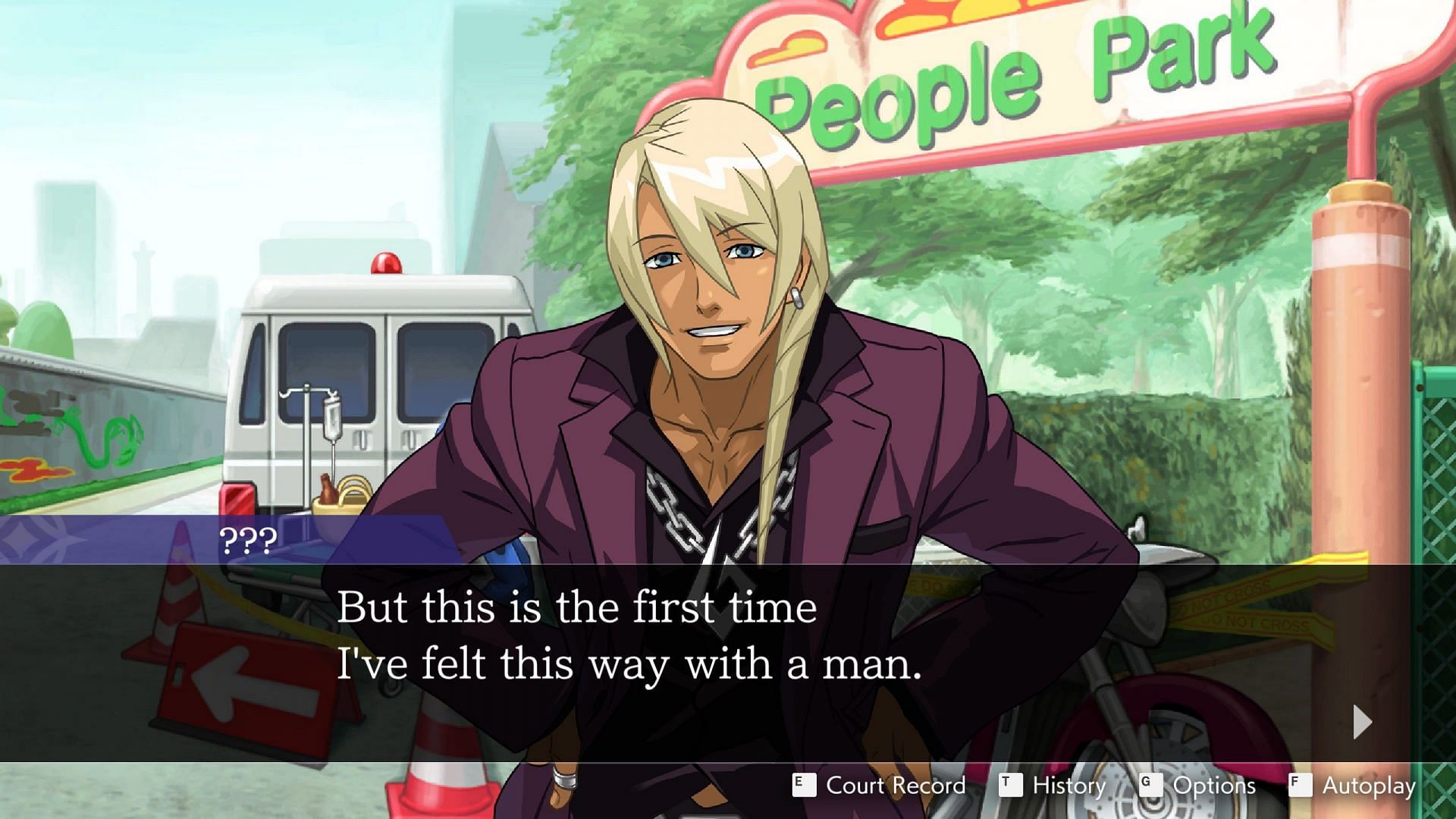 Apollo Justice is the least serious entry of the bunch (Screenshot from Apollo Justice Ace Attorney Trilogy)