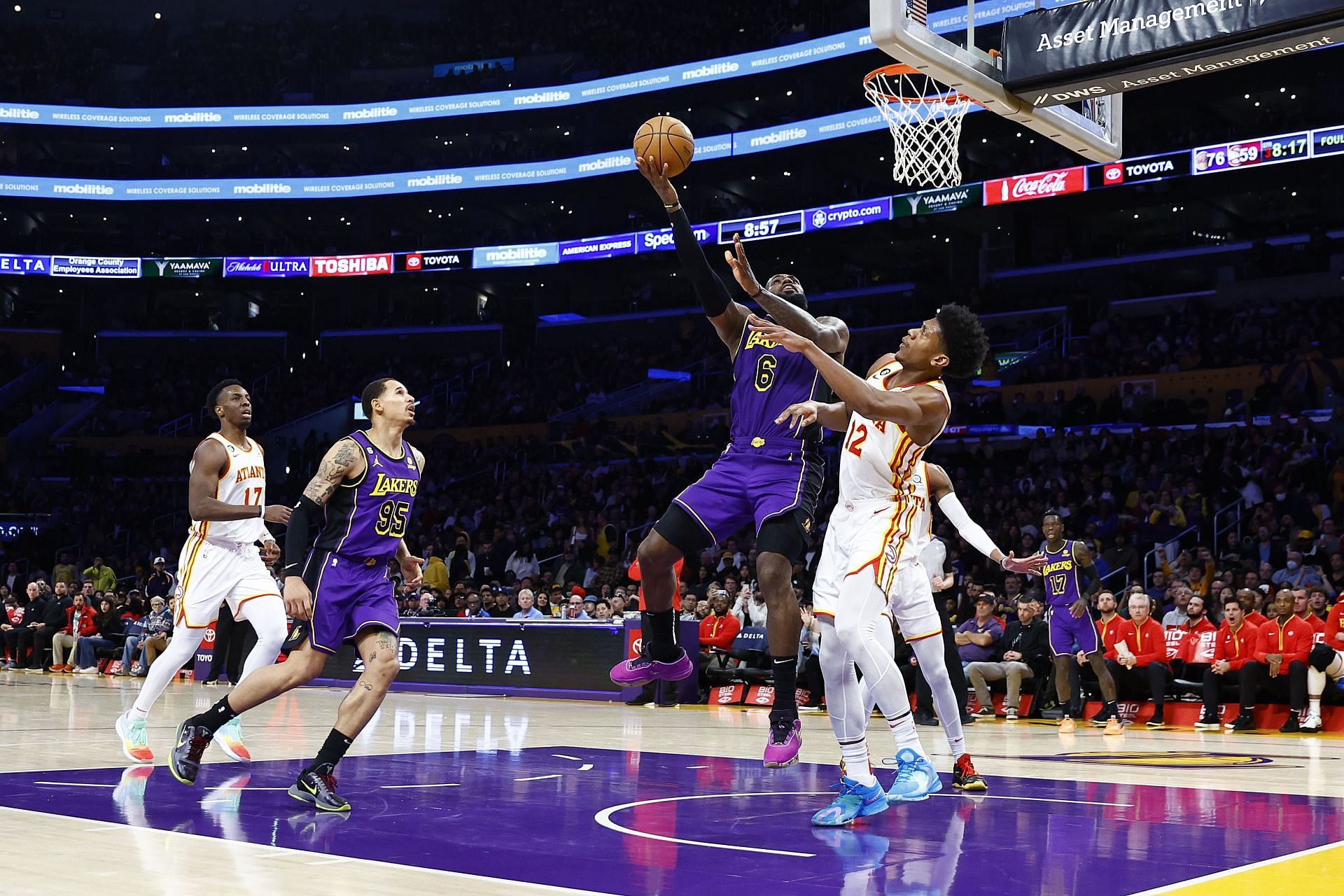 LA Lakers Vs Atlanta Hawks Starting Lineups And Depth Charts For ...