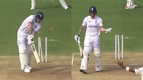 [Watch] Ben Stokes in shock after being clean-bowled by Jasprit Bumrah's stunning slower delivery in IND vs ENG 1st Test