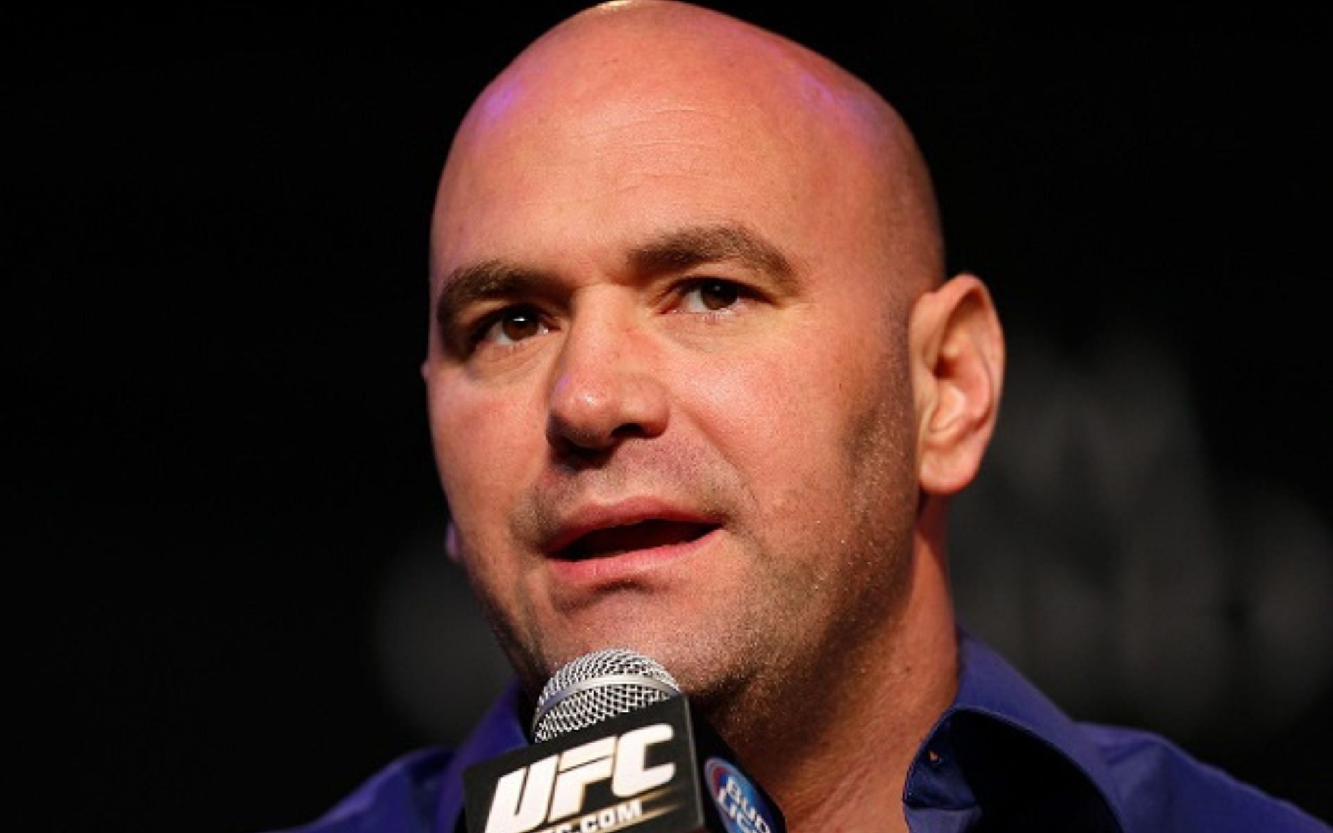 UFC President Dana White during a press conference.