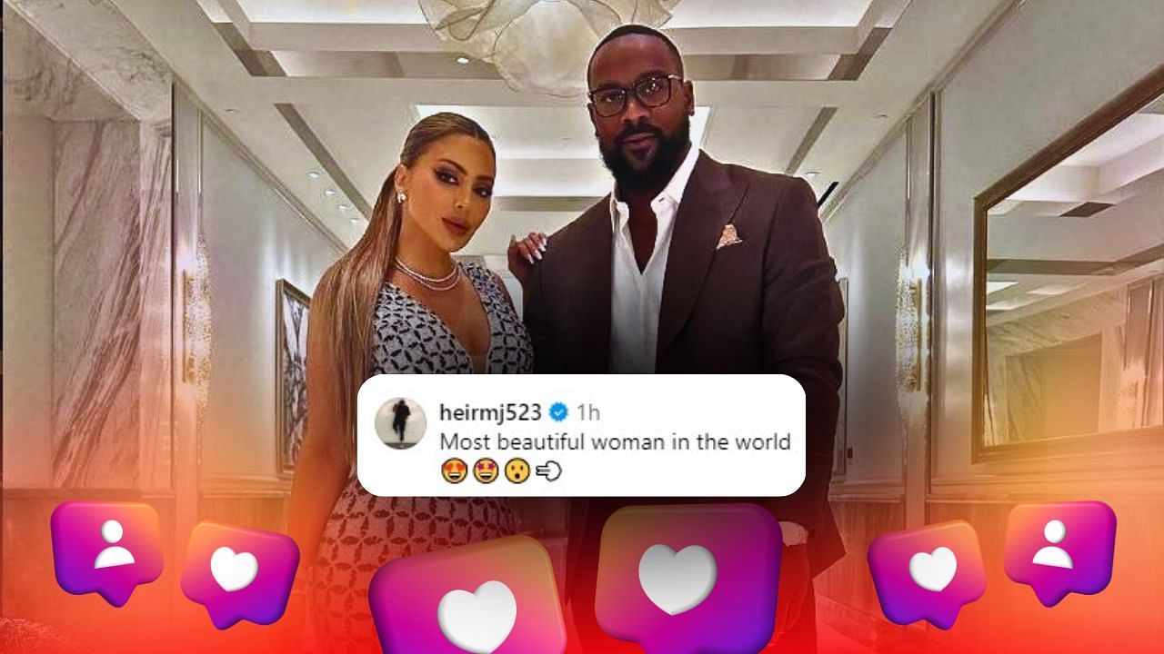 Marcus Jordan defends Larsa Pippen from IG haters