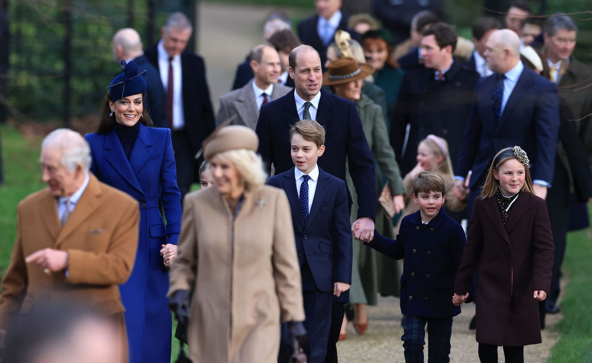 The British Royal Family Attend The Christmas Morning Service (Image via Getty / @Stephen Pond)