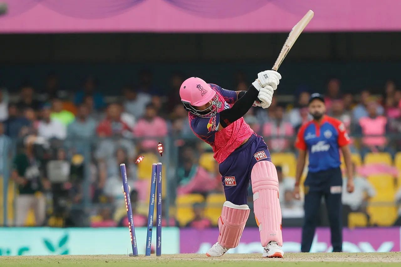The likes of Riyan Parag failed to deliver for the Rajasthan Royals in IPL 2023. [P/C: iplt20.com]