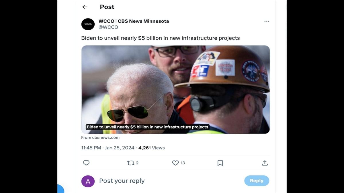 Fact Check: Was Joe Biden wearing a hard hat backwards? Viral picture ...