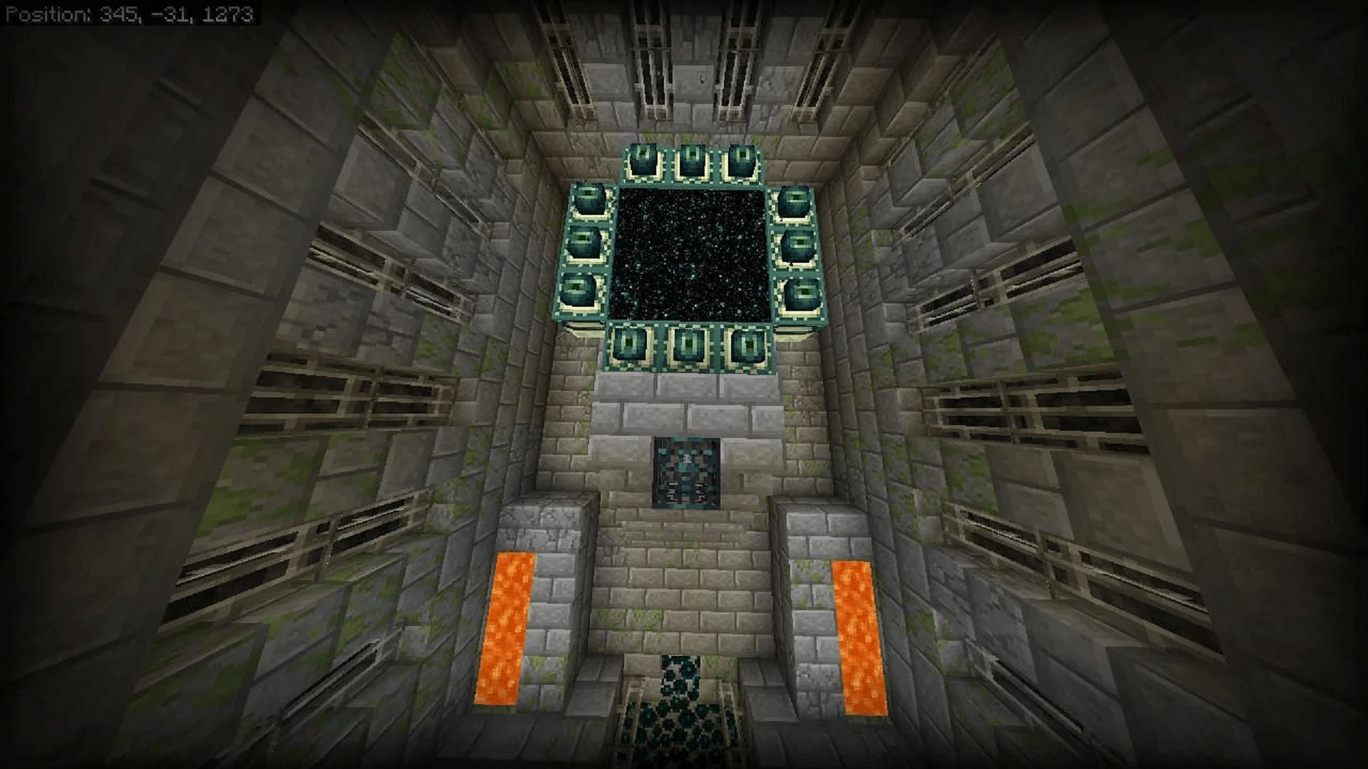 It&#039;s possible to find a Minecraft seed with a completed End portal, but this is exceedingly rare (Image via Fragrant_Result_186/Reddit)