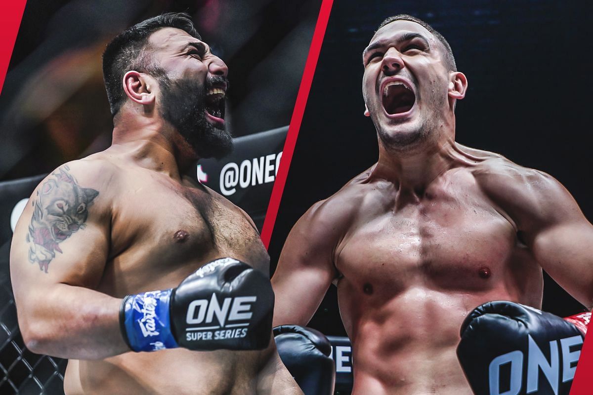 Iraj Azizpour (L) and Rade Opacic (R) | Image by ONE Championship
