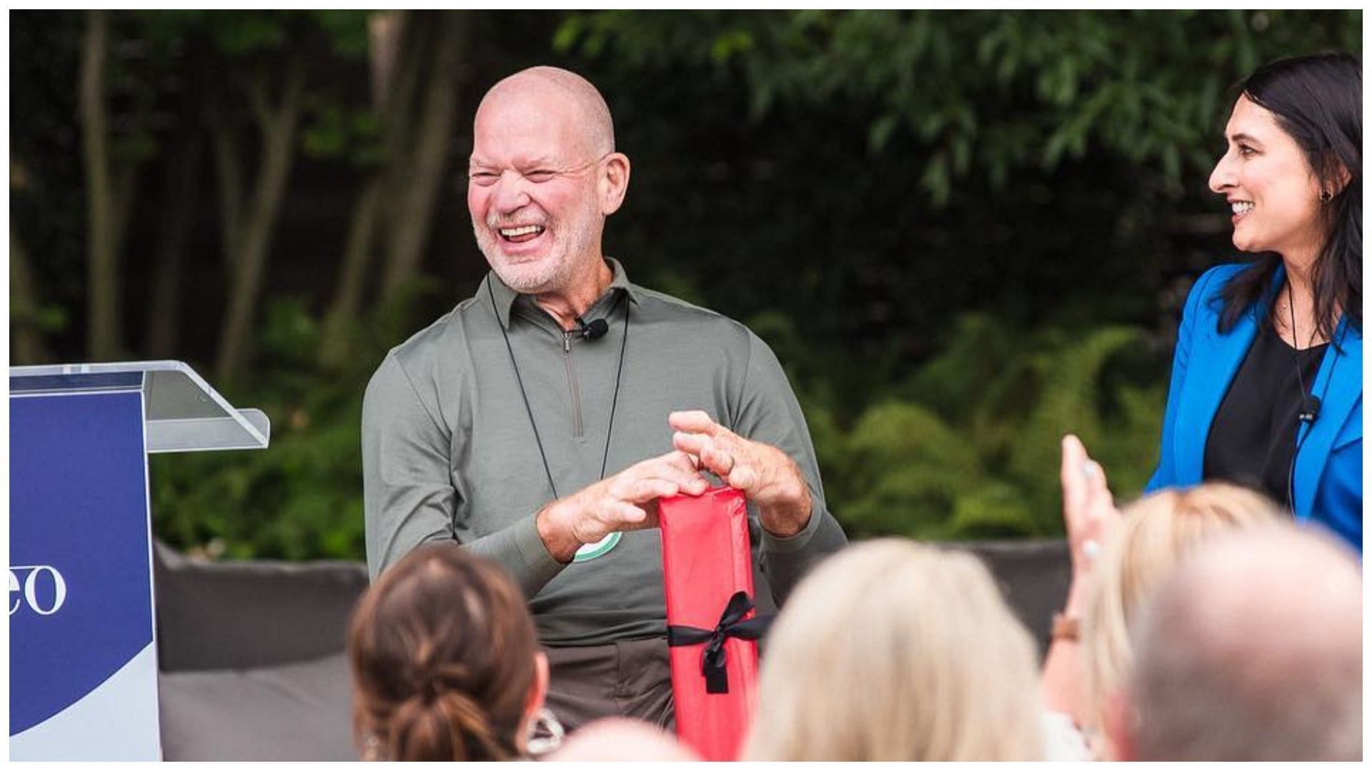 Chip Wilson took aim at his former company in a Forbes interview (Image via Instagram/@chipwilsonofficial)