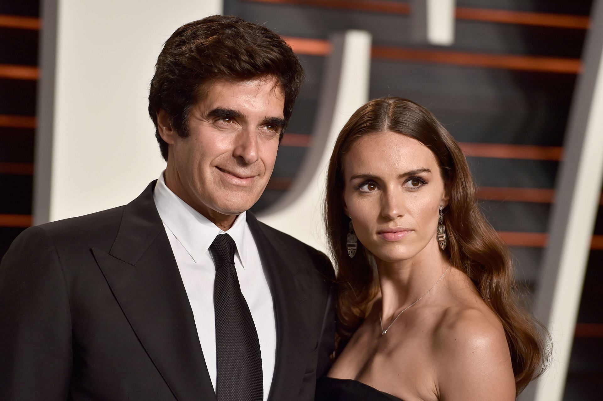 David Copperfield and Chlo&eacute; Gosselin pictured a party (Image via Getty Images)