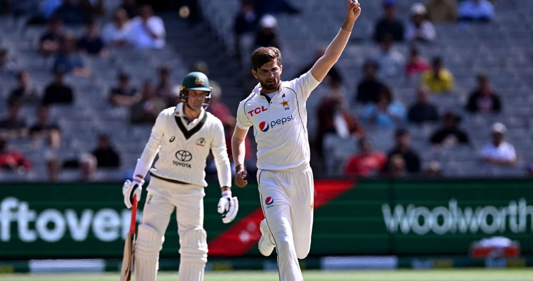 शाहीन अफरीदी ने ऑस्ट्रेलिया के खिलाफ टेस्ट सीरीज में 8 विकेट झटके थे 
