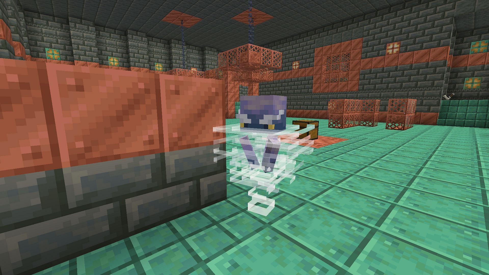 Hostile mobs are something to be wary of (Image via Mojang)