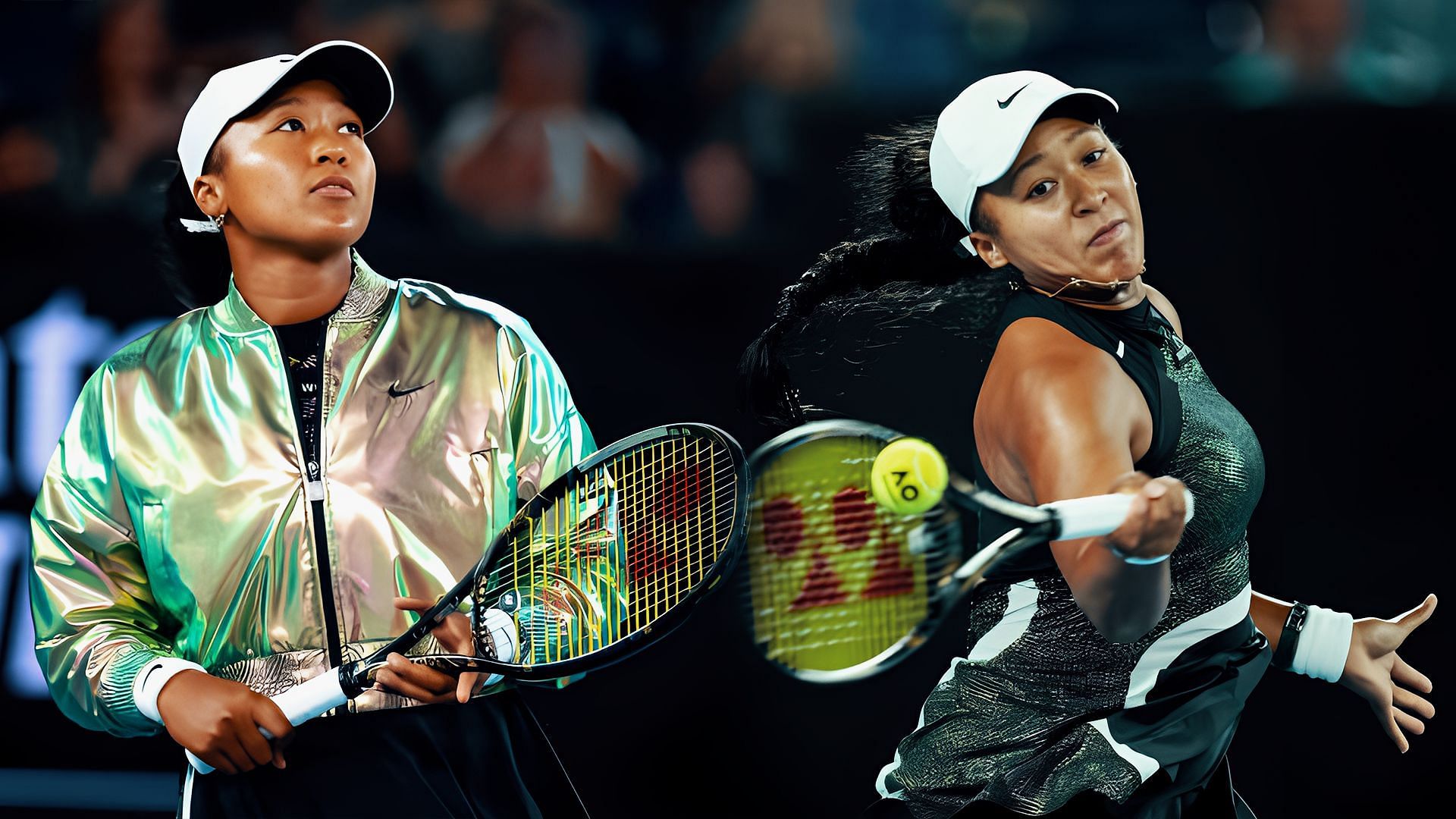 Naomi Osaka discusses her outfit details at the Abu Dhabi Open