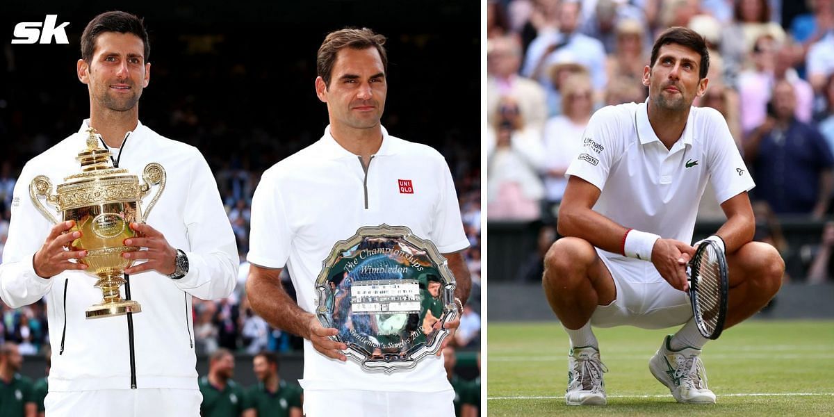 Novak Djokovic defeated Roger Federer in the 2019 Wimbledon Championships final