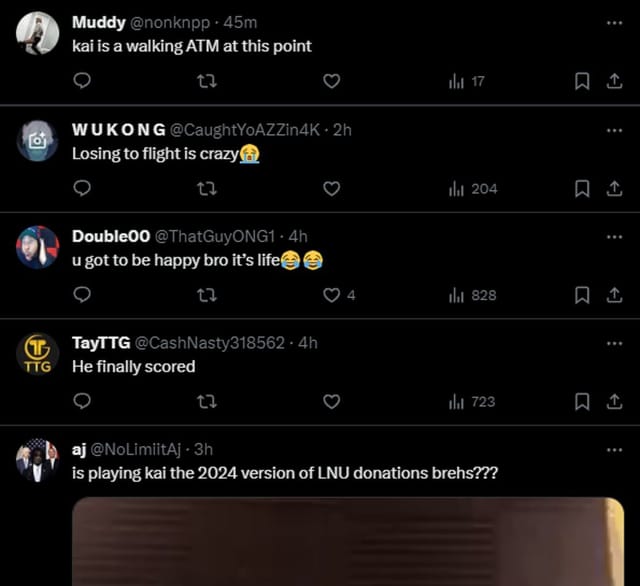 &ldquo;Why the f**k do you sound so happy?&rdquo; - Kai Cenat almost in tears as