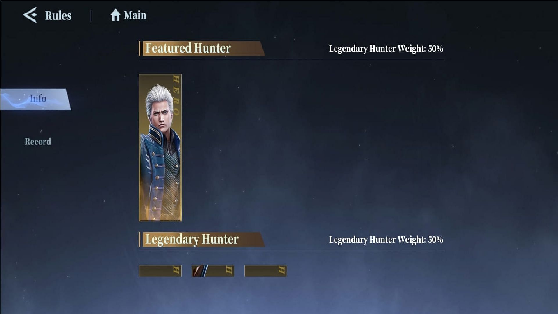 Endless Judgement - Vergil is the featured Hunter in this banner (Image via NebulaJoy)