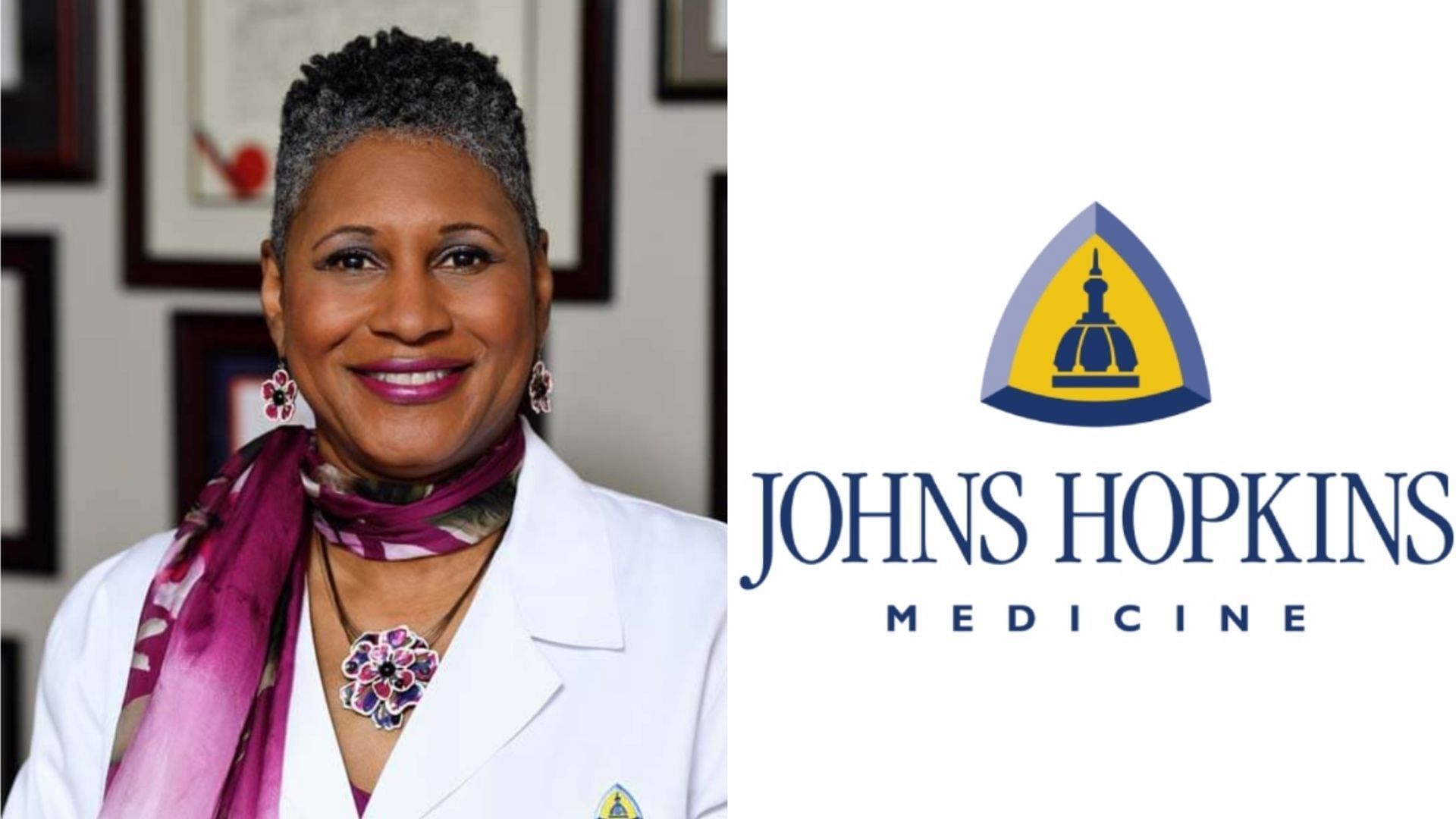 Sherita Hill Golden is the DEI Chief at Johns Hopkins Medicine. (Image via Facebook/Smart Choice Home Care LLC/Johns Hopkins Medicine)