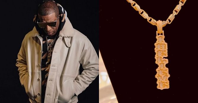 WATCH: $50,000,000 worth Deion Sanders shows off his shiny new diamond studded necklace - 'I believe'