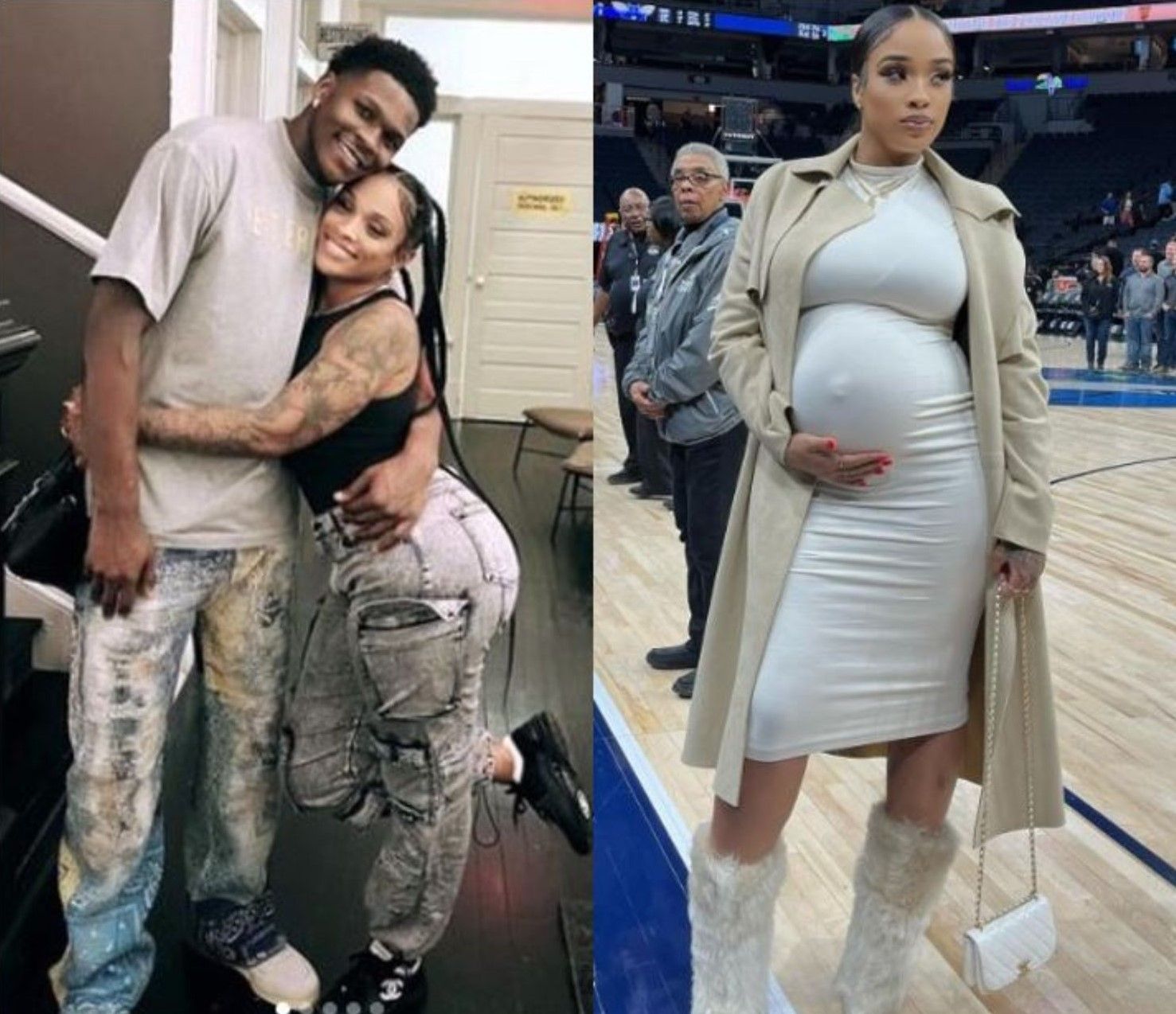 Anthony Edwards' baby mama Jeanine Robel poses courtside with $27,140 ...