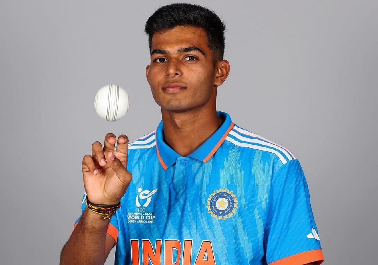 Raj Limbani is representing India at the 2024 Under-19 World Cup.