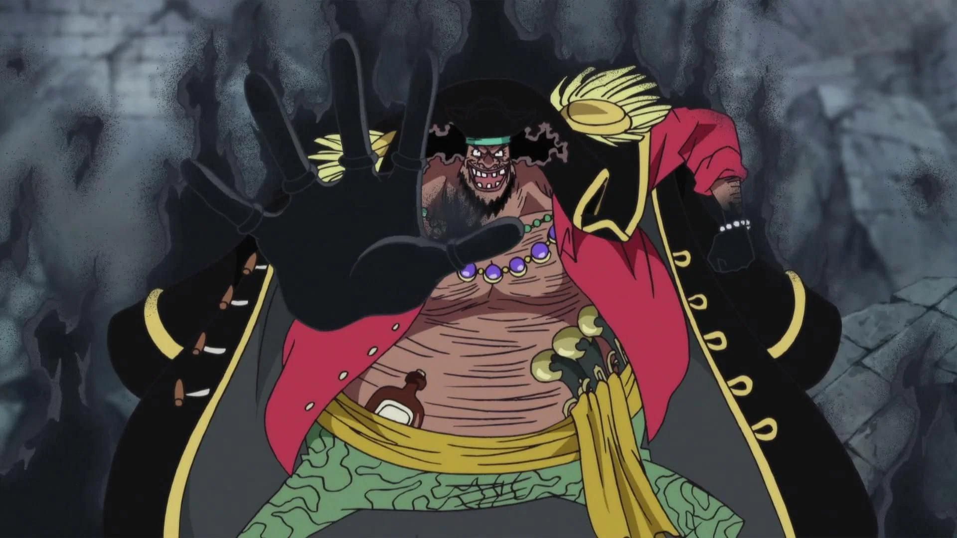 One Piece characters that should have conquerer&#039;s haki: Blackbeard (Image via Toei Animation)