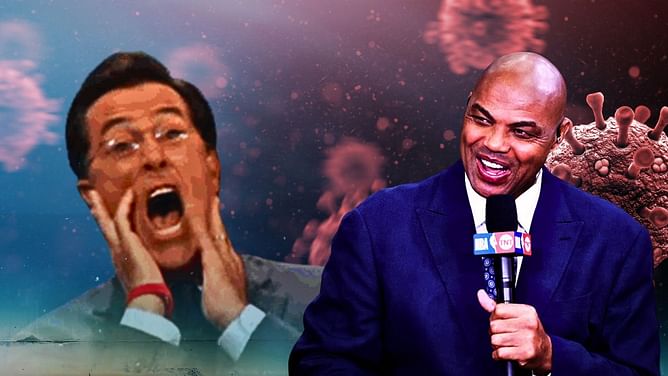 "I got beef with you": Stephen Colbert reveals he was vexed after Charles Barkley gave him COVID scare
