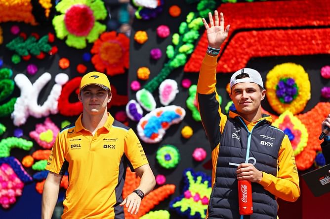 Lando Norris makes major claim about Oscar Piastri when compared to Carlos Sainz and Daniel Ricciardo