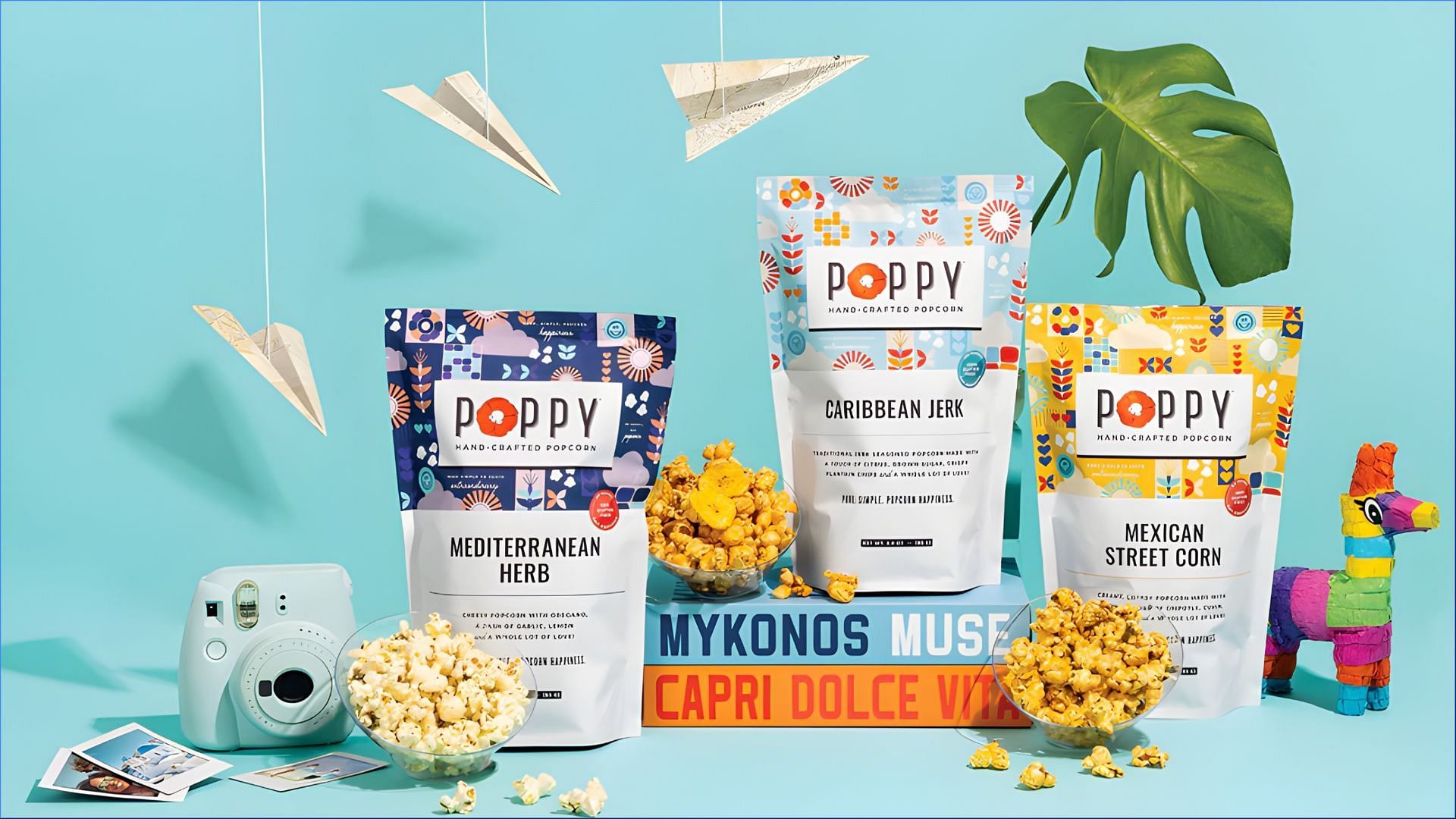 Poppy Hand-Crafted Popcorn introduces three new flavors (Image via Poppy)