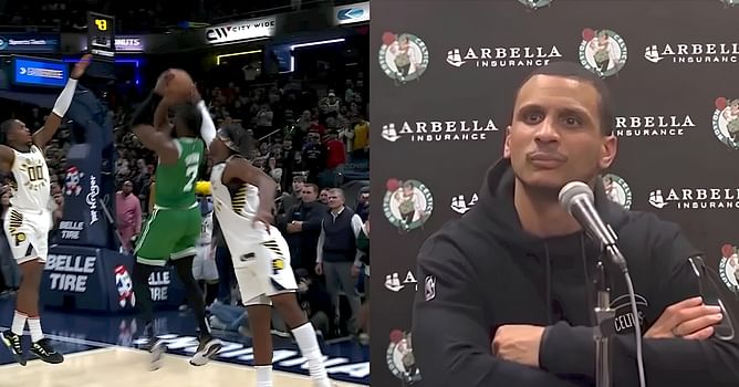 “Buddy Hield told me”: Celtics HC Joe Mazzulla reveals Pacers guard confirmed fouling Jaylen Brown on decisive play