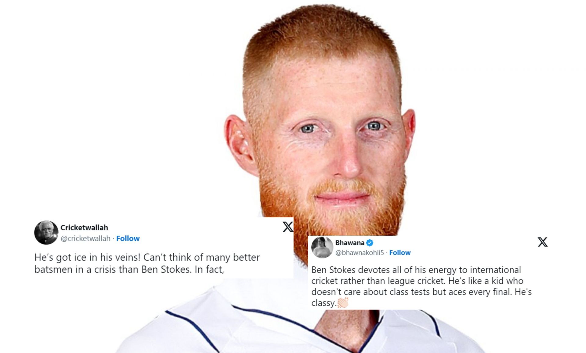 Fans react after Ben Stokes