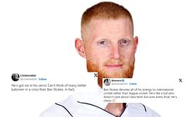 "Can’t think of many better batsmen in a crisis"- Fans hail Ben Stokes for his valiant 70 on day 1 of 1st IND vs ENG Test