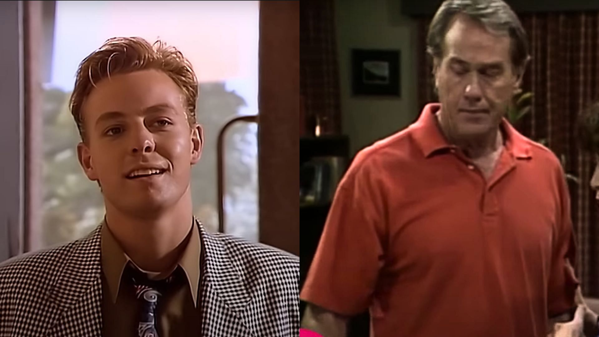 Jason Donovan and his father Terence acted in Neighbours (Image via YouTube@Studio10 and YouTube@PWL)
