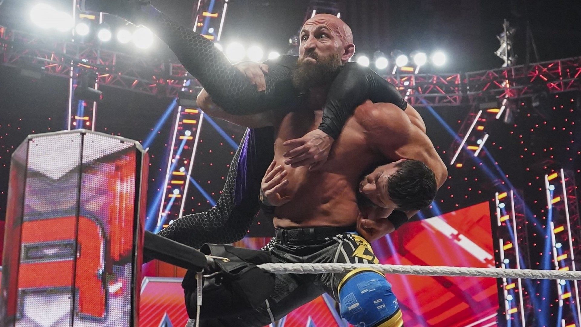 Tommaso Ciampa runs wild in the ring on WWE RAW