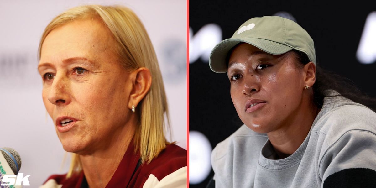 Martina Navratilova gave Naomi Osaka