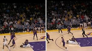 Watch: Taylor Jenkins disrupts on-court play after LeBron James inadvertently hits Jaren Jackson Jr. in the face