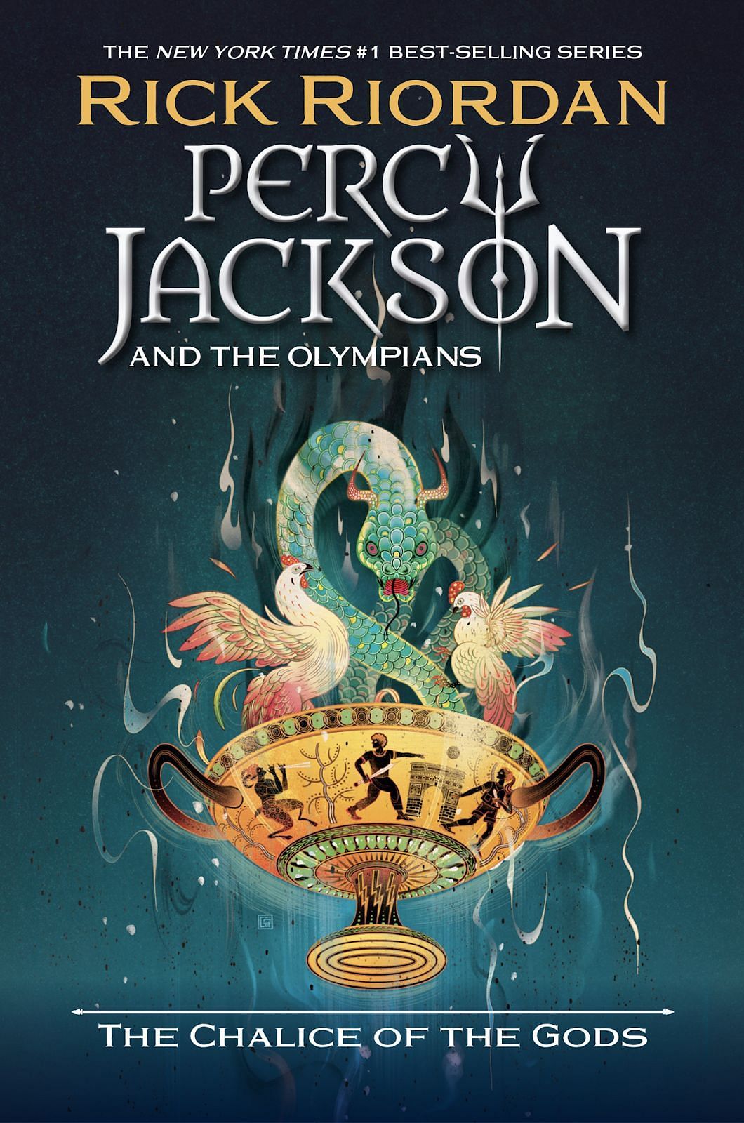 How many books are in the Percy Jackson and the Olympians series?