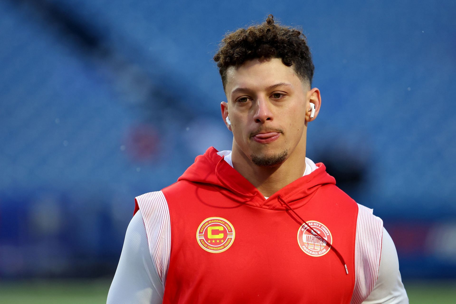 Patrick Mahomes at AFC Divisional Playoffs - Kansas City v Buffalo