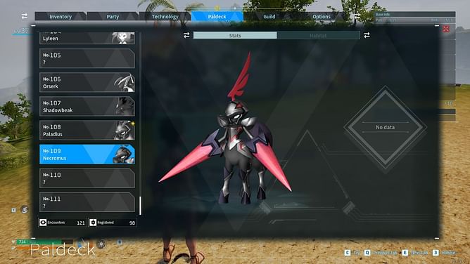 Necromus in Palworld: Where to find, skills, item drops, and more