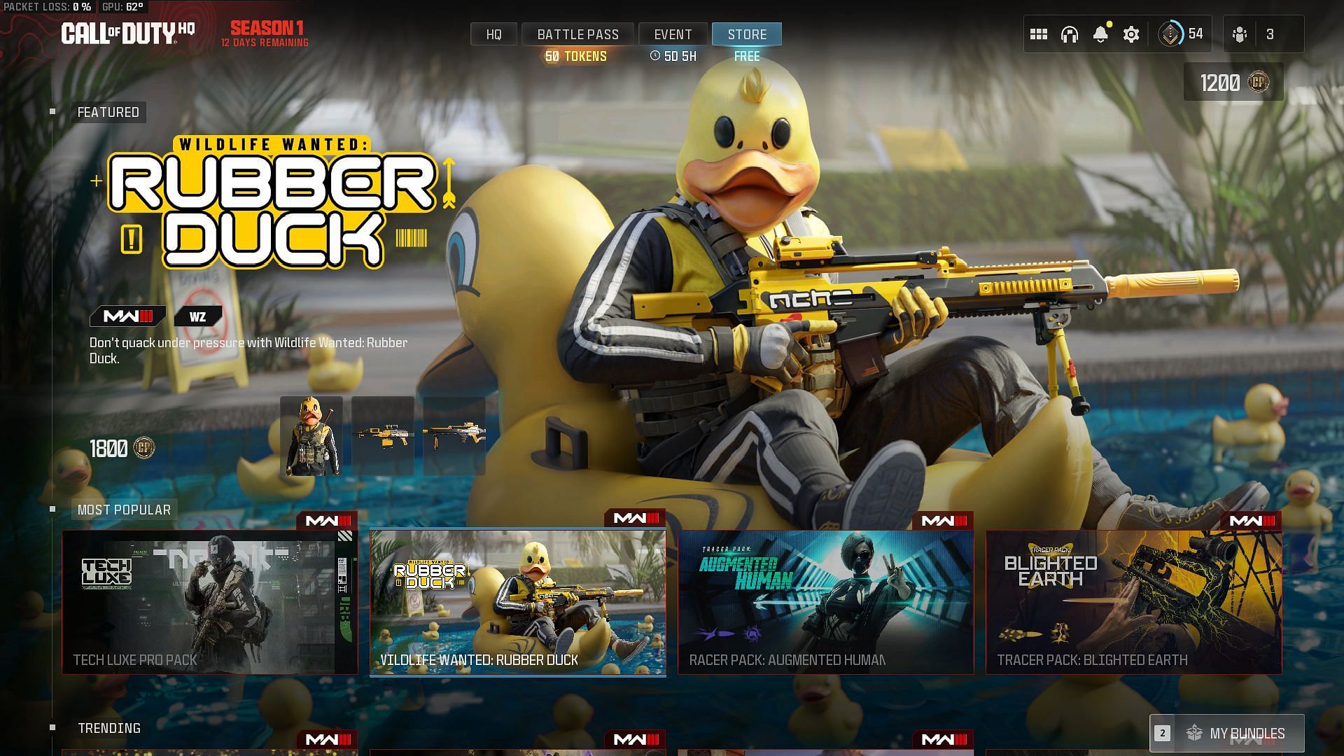 Rubber Duck bundle (Image via Activision)