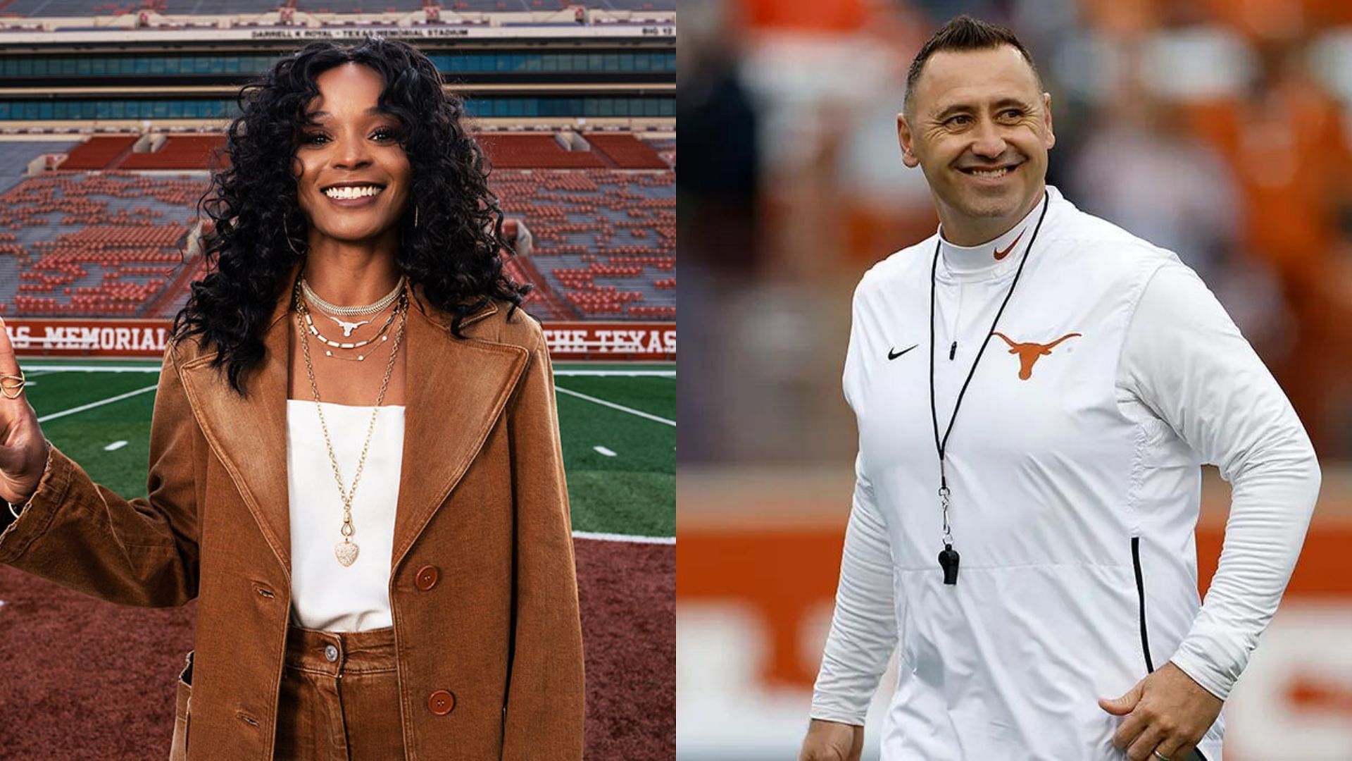 Steve Sarkisian’s Wife Loreal Reacts To Texas HC’s Life Changing ...