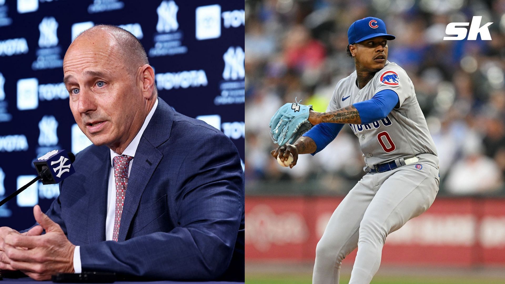 Marcus Stroman says that he an New York Yankees GM Brian Cashman cleared the air over previous feud