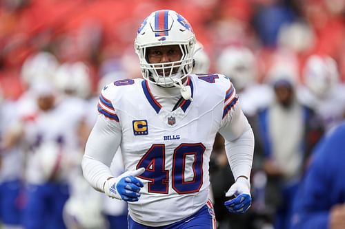 Von Miller during Buffalo Bills v Kansas City Chiefs