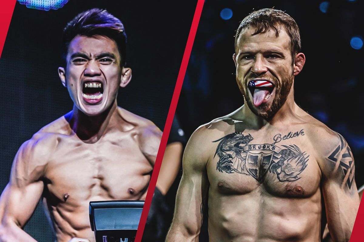 Joshua Pacio and Jarred Brooks - Photo by ONE Championship