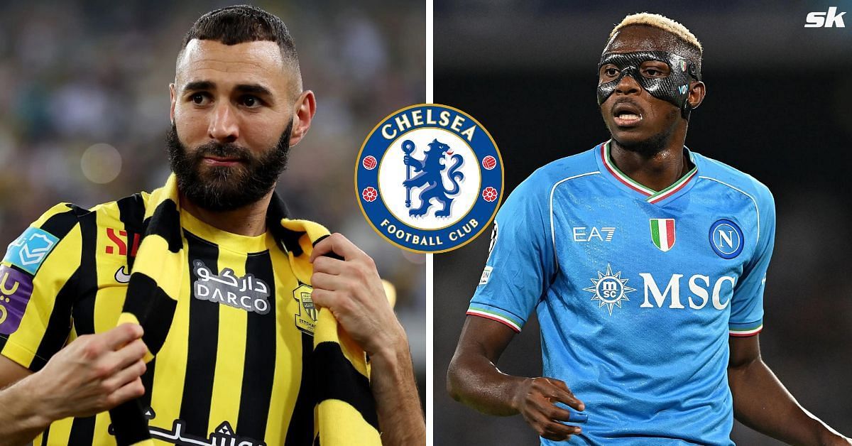 Both Karim Benzema and Victor Osimhen have been linked with Chelsea of late.