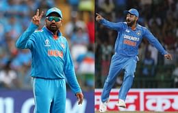 [Watch] Rohit Sharma hilariously imitates Virat Kohli’s aggressive celebration at awards function