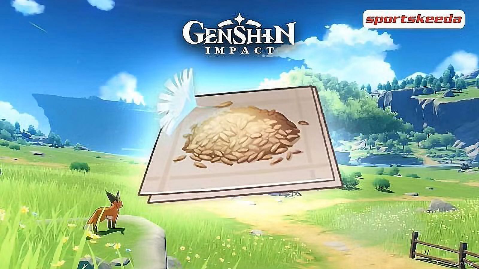 Dandelion seed in Genshin impact