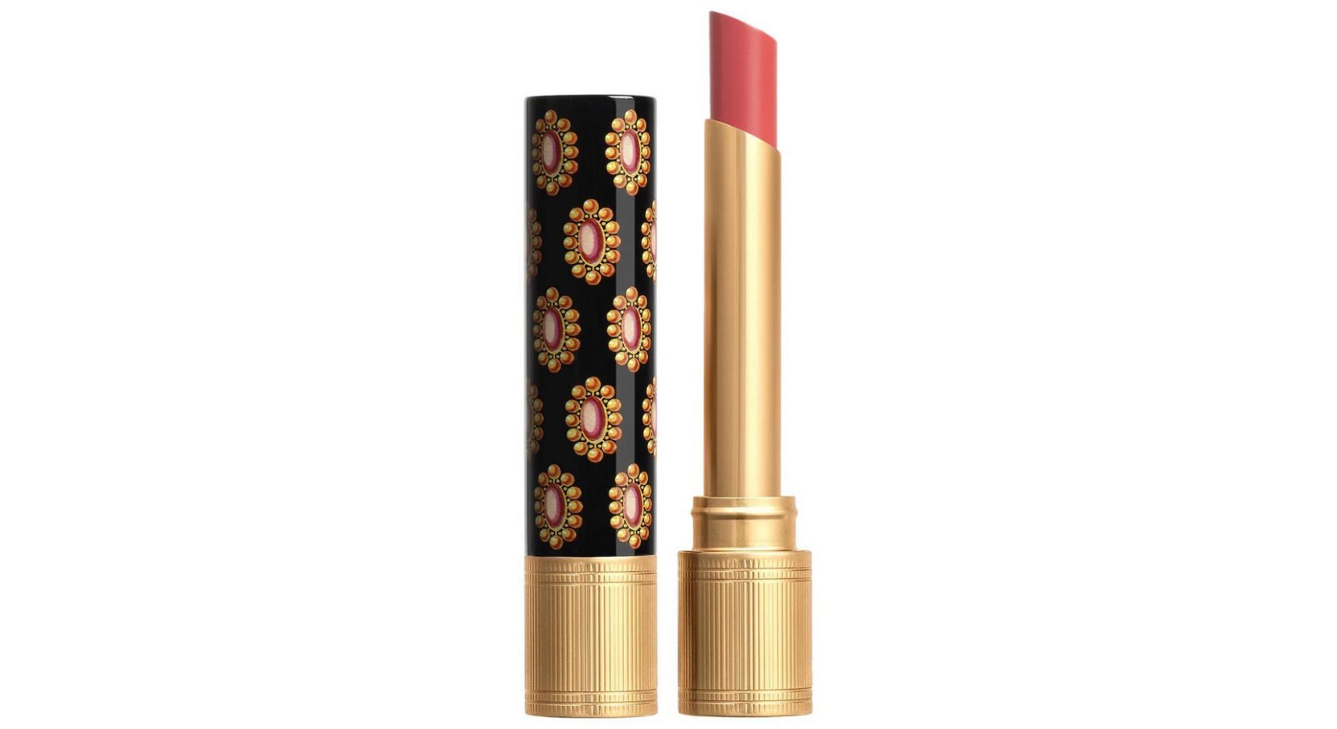 Gucci Glow &amp; Care Shine Lipstick - Julie Blush (Image via Sephora)