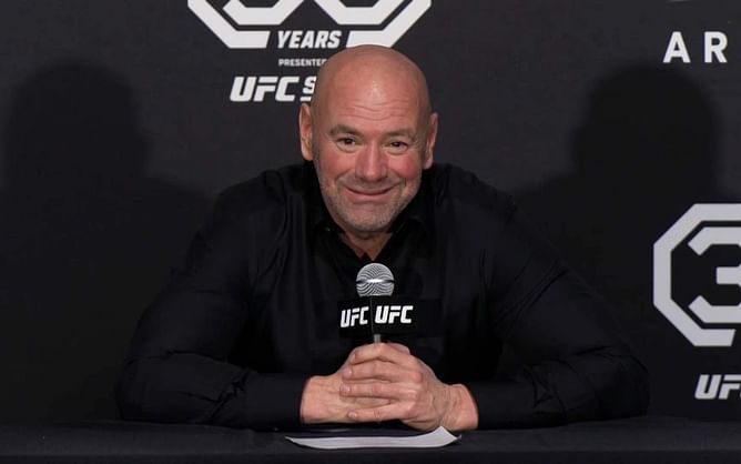 "You ever see the NFL?"- When Dana White confronted a bunch of UFC protesters and made an effort to reason through